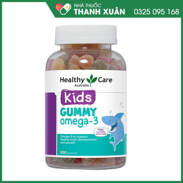Healthy Care Kids Gummy Omega-3 hỗ trợ sự phát triển của trẻ